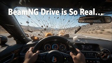 BeamNG Drive is So Real It’s SCARY! Logitech G920 Steering Wheel POV