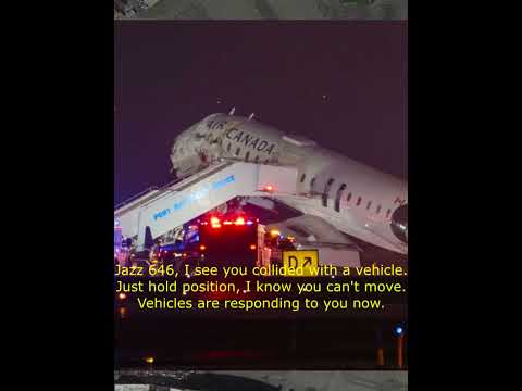 New CCTV Footage on LaGuardia Plane Crash + Radio Audio and Transcript