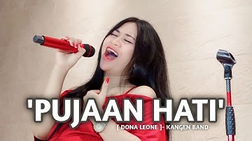 PUJAAN HATI - DONA LEONE | Woww VIRAL Suara Menggelegar BUMIL Lady Rocker Indonesia | SLOW ROCK