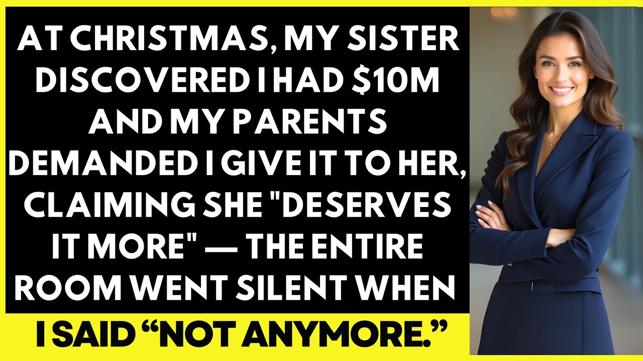 At Christmas, My Sister Discovered I Had $10M & My Parents Demanded I Give It To Her—Reddit Stories