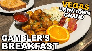 Breakfast for Gamblers (50% off) at the Downtown Grand Casino. Las Vegas