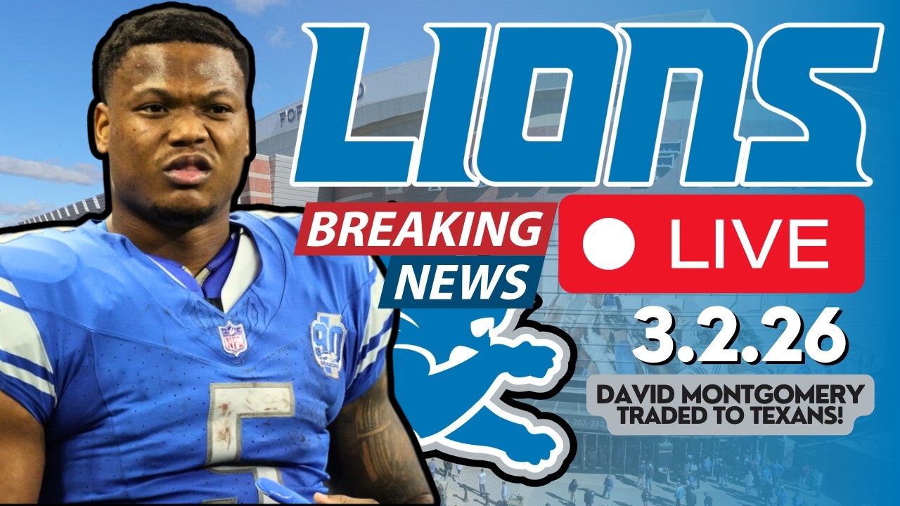 BREAKING NEWS: Detroit Lions TRADE David Montgomery TO HOUSTON TEXANS FOR 5TH RD PICK