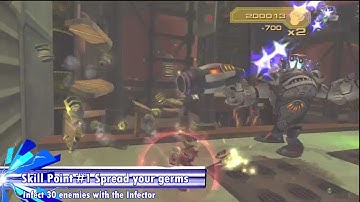 Ratchet & Clank 3 (HD) - All Skill Points & Titanium Bolts (Command Center)