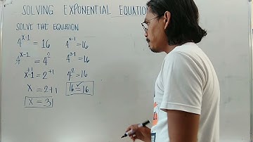 Solving Exponential Equations made easy General Mathematics