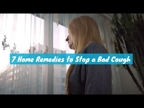 7 Home Remedies To Stop A Bad Cough
