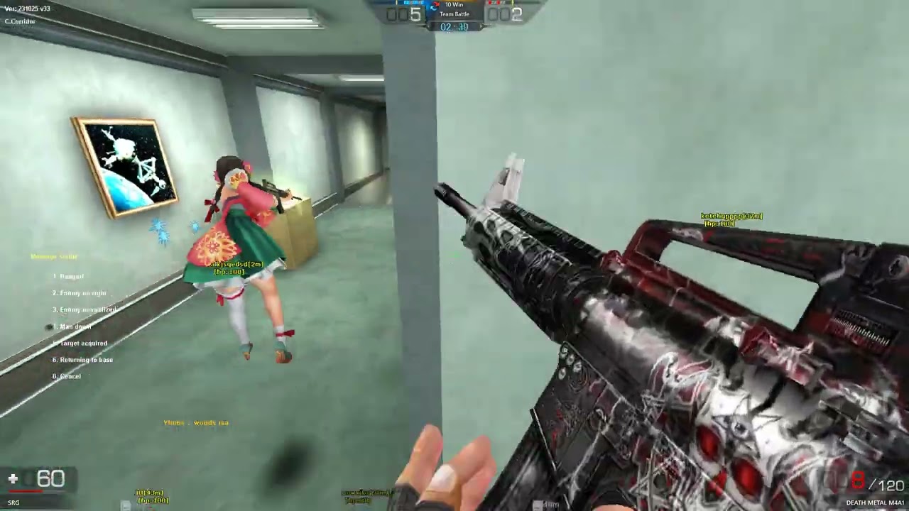 スペシャルフォースRush M4A1　衛星　野良　団体戦