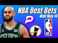 NBA PLAYOFF BEST BETS TODAY!! WEDNESDAY MAY 14 On PRIZEPICKS and UNDERDOG IN THE NBA 05/14/25