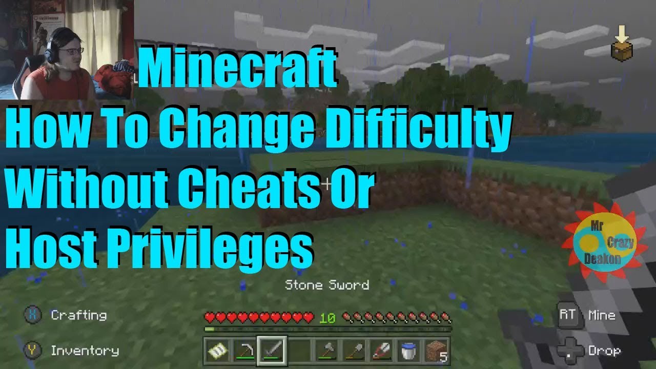 Minecraft How To Change Difficulty Without Cheats Or Host Privileges