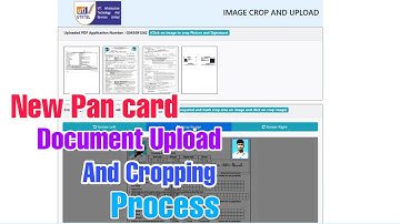 UTI PSA New PAN Document Upload And Crop process Episode 4