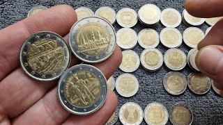 2000€ 2 euro coin hunt, Collectable coins. Rare!