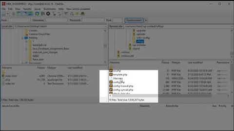 Filezilla - htaccess not showing