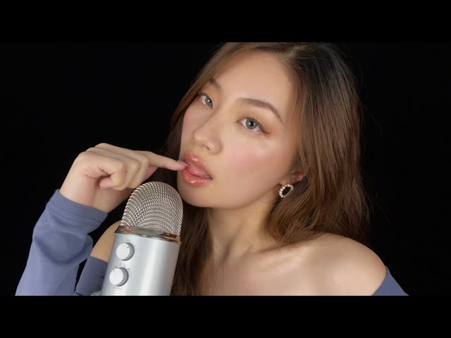 ASMR Super Sensitive Mouth Sounds class=