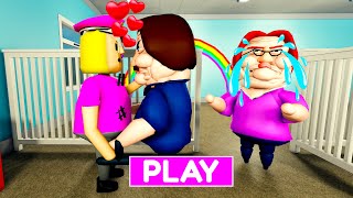 SECRET UPDATE WOMAN POLICE COP FALL IN LOVE WITH BEN OBBY ROBLOX #roblox #obby