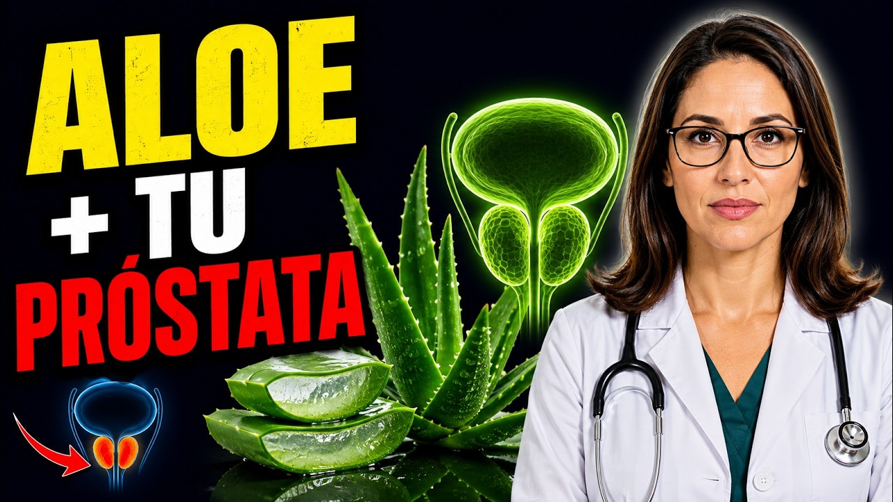 URÓLOGO REVELA: El poder del Aloe Vera para tu Próstata a los 60