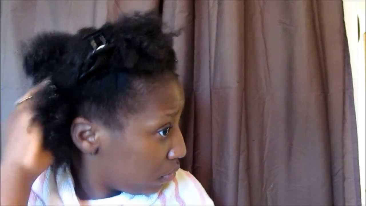 06 How I wash MY natural hair, Mayo Deep Conditioner YouTube