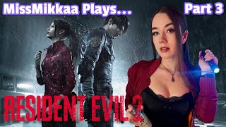 Let's Play Resident Evil 2 (2019) [Hardcore Difficulty] | Part 3 | MissMikkaa