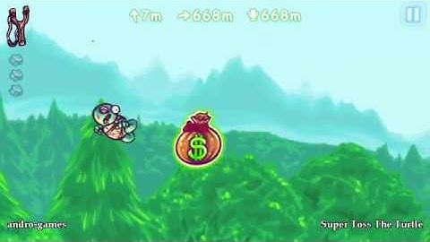 Super Toss The Turtle (by GonzoSSM) - action game for android and iOS - gameplay.