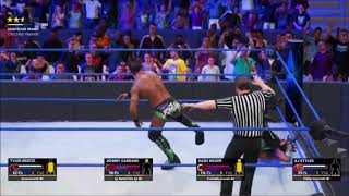 Styles vs Johnny Gargano vs Tyler Breeze vs Dash Wilder (CW Championship) (SmackDown Sep 2021)
