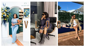 VLOG; A FEW DAYS IN MY LIFE, SHORT TRIP TO CAPE TOWN, SHOOTING CONTENT AND ATTENDING AN EVENT