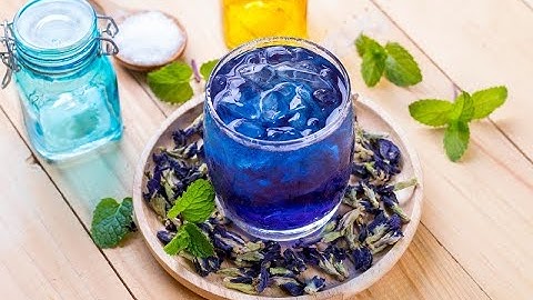 Chế biến trà hoa đậu biếc