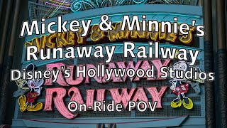 Mickey & Minnies Runaway Railway at Disneys Hollywood Studios | 4K On-Ride POV @ThemeParkArchive