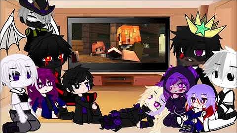 Ender watcher and The orchid fleet react to Demons By @Rainimator 