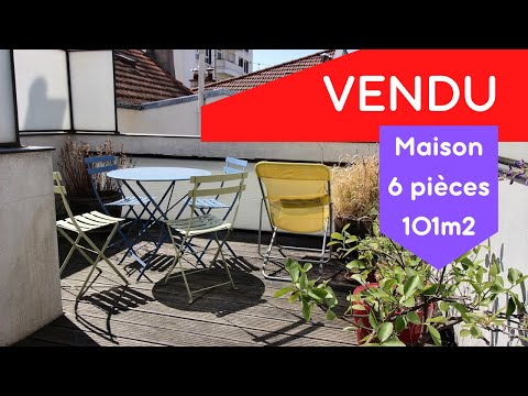 ? VENDU maison 6 pièces 105m2 sur Charenton-le-Pont