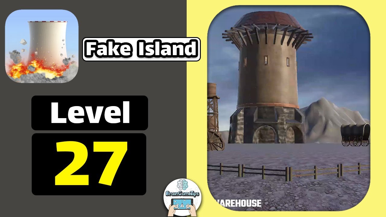 Fake Island: Demolish! - Level 27 Walkthrough
