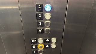 BAD KONE EcoSpace KSS 570 Traction Elevators @ Intermodal Garage, Kissimmee, Florida