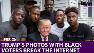 AI photos of former President Trump with Black voters go viral screenshot 3