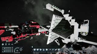 Space Engineers gravity motor vs small ship 2