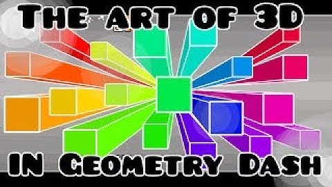 how to make 3d blocks in geometry dash