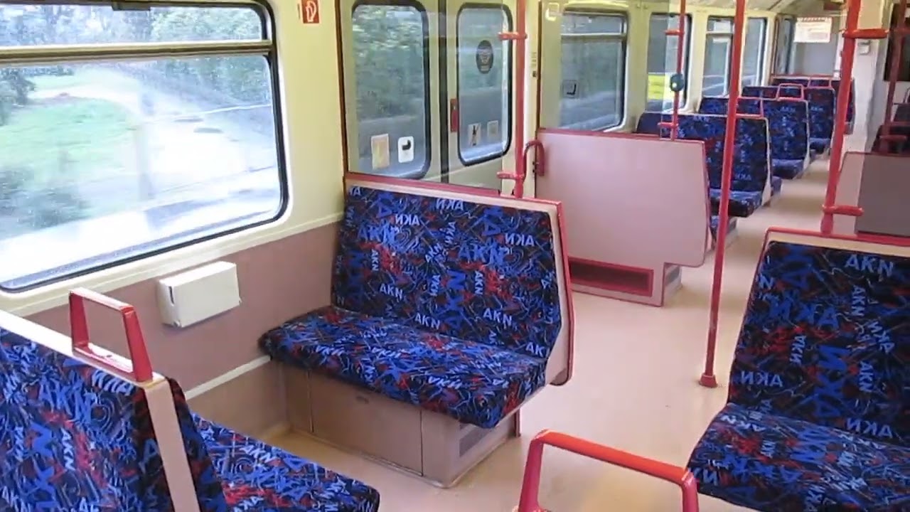 AKN-Fahrt Ulzburg/Barmstedt (bei Hamburg) in Echtzeit, A3 (Typ VTA)