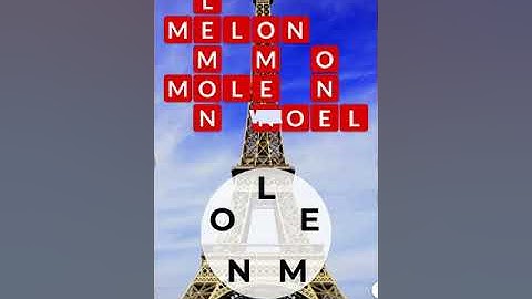 WORDS OF WONDERS EIFFEL TOWER 1 2 3 4 5  6 7 8