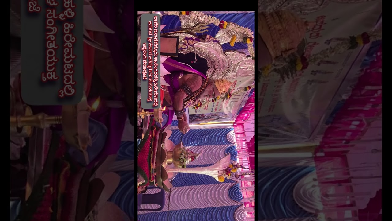 ಮಹಾದೇವನಿಗೆ ಭಸ್ಮದಾರತಿ:ಕೇದಾರ ಜಗದ್ಗುರುಗಳ ಪೂಜೆ.