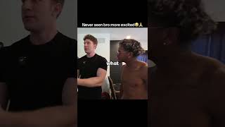 Bro was so hyped💀 @connorsinann #funny #fitness #gymbro #sinann