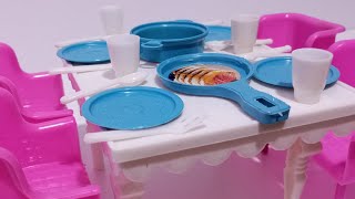 7 Minutes Satisfying with Unboxing Hello Kitty Sanrio Kitchen Set | Miniature ASMR Playset Kitchen