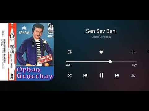 Orhan Gencebay Sen Sev Beni (Minareci Kaset Kaydı 1984)