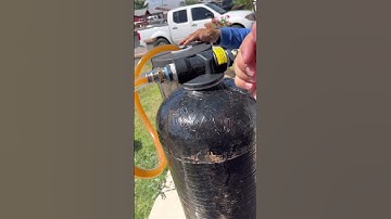 Water Softener Resin Extraction.￼￼￼￼💧