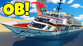 Our Ship Crashed After Getting Hit By a Tsunami in Stormworks Multiplayer!