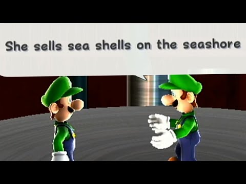 Luigi ACTUALLY talks about sea shells