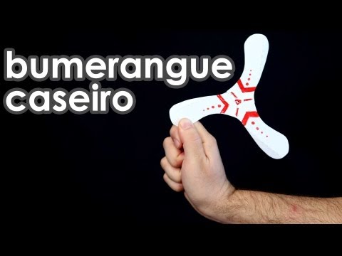 Vídeo: Você pode fazer um bumerangue com uma explosão?