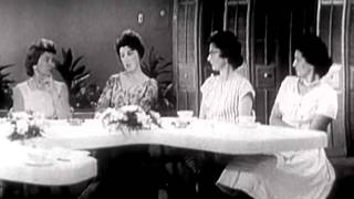 P&G - Crest Toothpaste - Mrs Reagan's Closeup - Vintage Commercial - 1955 - 1960