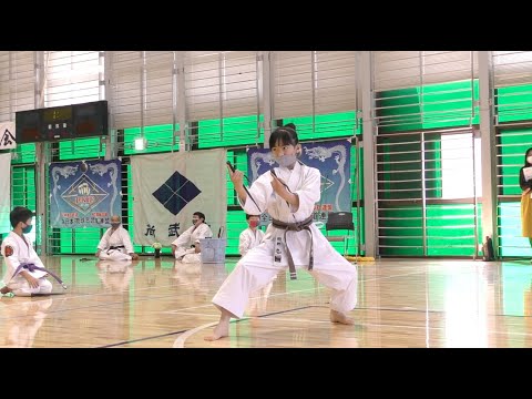 第四回全日本琉球古武道選手権大会12　Ryukyu kobudo Karate girl Okinawa
