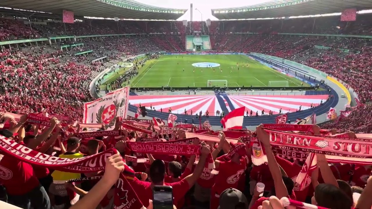 Die anonyme Giddarischde - Palzlied Live auf dem Betze FCK Chor!