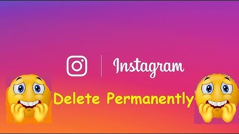 How To Delete Instagram Account Permanently On Android/Iphone Mobile