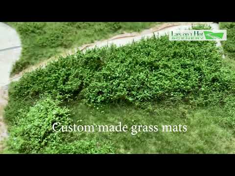 custom grass mats for model scenery