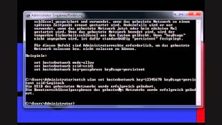 Windows 7 Laptop als Wlan-Hotspot/Access Point ohne Software