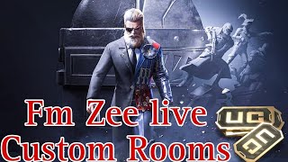 PUBG mobile live custom rooms   #fmzeelive #pubgmobile#gaming #famousmunda #roadto7k  #live