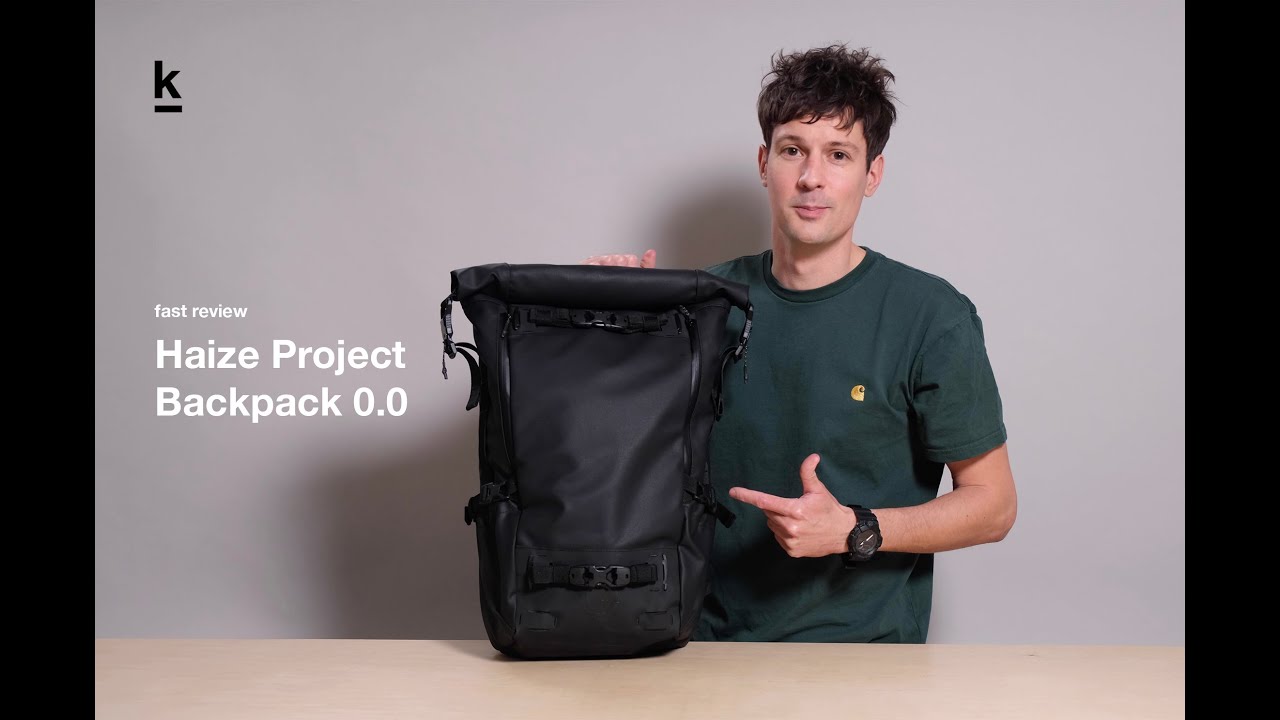 Fast review - Haize Project - Backpack 0.0 - YouTube